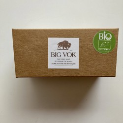 Thé vert Sencha bio à l’herbe de bison boîte 40g avec filtre Big Vok OGONA