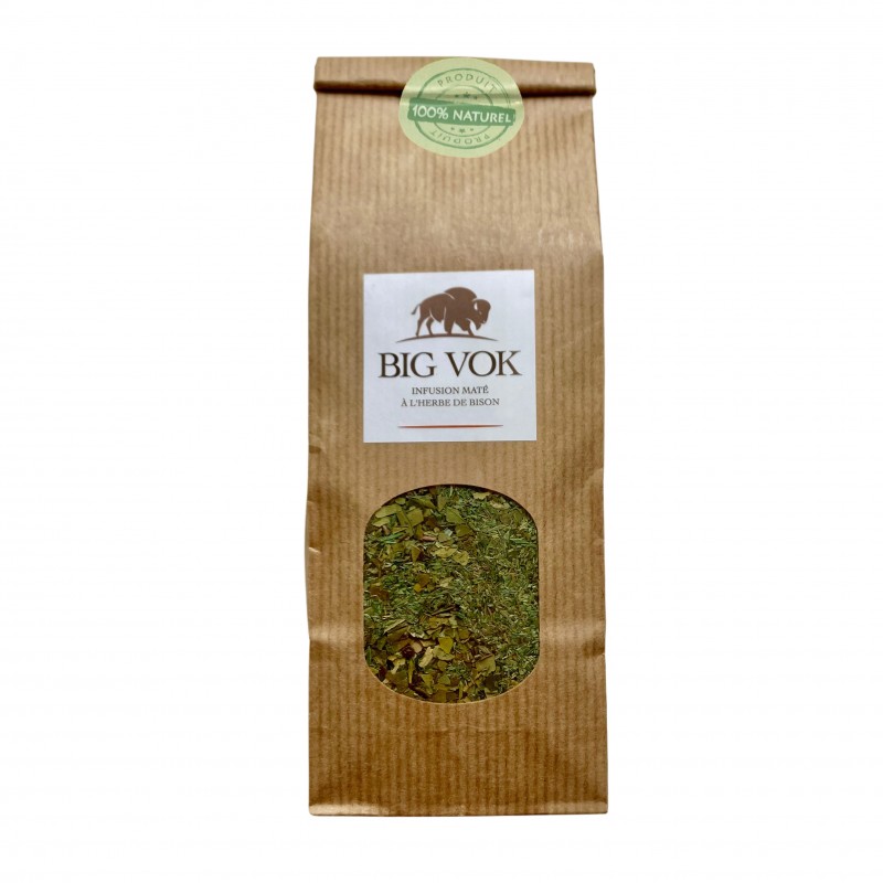 Maté à l’herbe de bison sachet 100g Big Vok OGONA